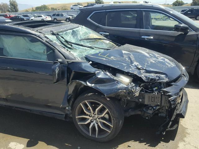 JTKJF5C72GJ022345 - 2016 TOYOTA SCION TC ნაცრისფერი ფოტო 9