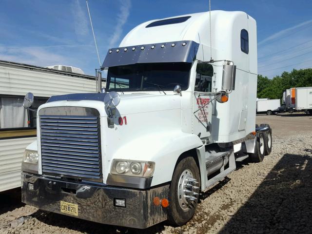 1FUYDCYBXYMG83064 - 2000 FREIGHTLINER CONVENTION WHITE photo 2