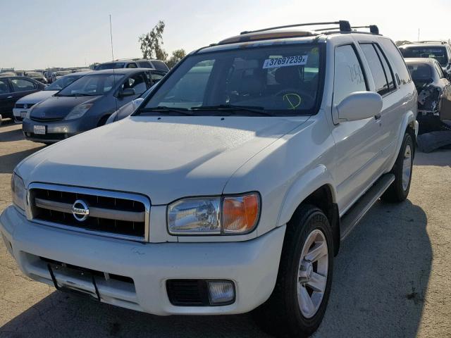 JN8DR09Y73W821974 - 2003 NISSAN PATHFINDER WHITE photo 2