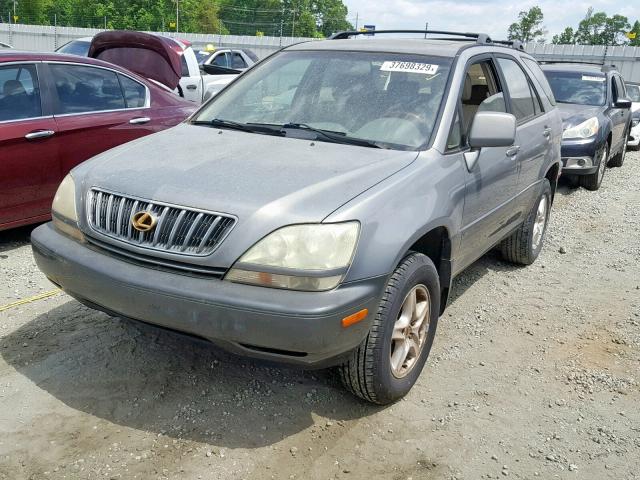 JTJGF10U330158498 - 2003 LEXUS RX 300 GRAY photo 2