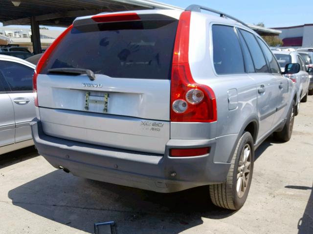 YV1CZ91H941124791 - 2004 VOLVO XC90 T6 GRAY photo 4