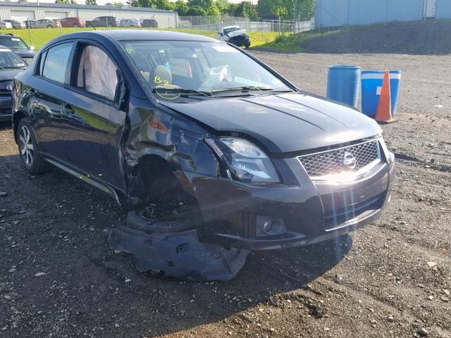 3N1AB6AP6CL751191 - 2012 NISSAN SENTRA 2.0 BLACK photo 1