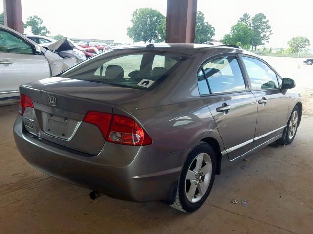 1HGFA169X8L028158 - 2008 HONDA CIVIC EXL GRAY photo 4