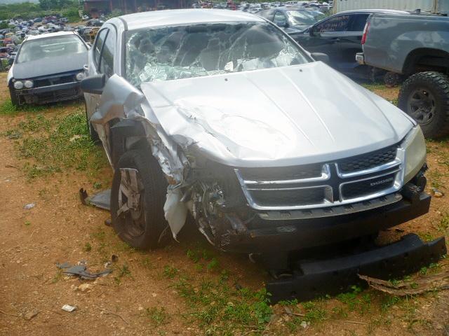 1B3BD4FB5BN549407 - 2011 DODGE AVENGER EX SILVER photo 1