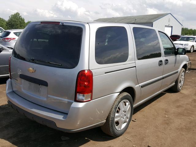 1GNDV23L36D158426 - 2006 CHEVROLET UPLANDER L 银色 照片 4