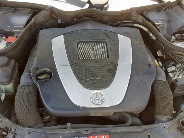 WDBRF54H67A943662 - 2007 MERCEDES-BENZ C 280 SILVER photo 7