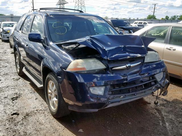 2HNYD18793H505334 - 2003 ACURA MDX TOURIN BLUE photo 1