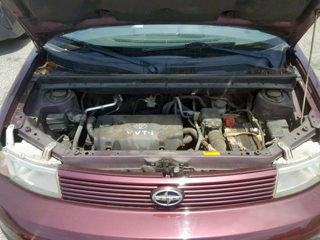 JTLKT334340156883 - 2004 TOYOTA SCION XB 勃艮第红 照片 7