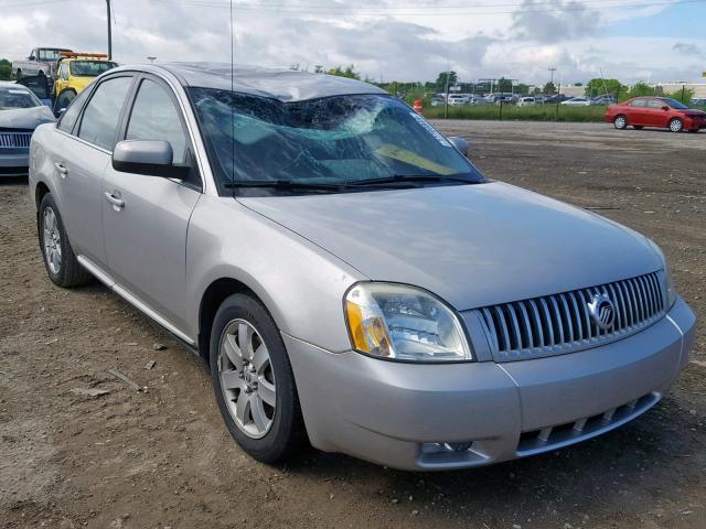 1MEHM40167G608063 - 2007 MERCURY MONTEGO LU SILVER photo 1