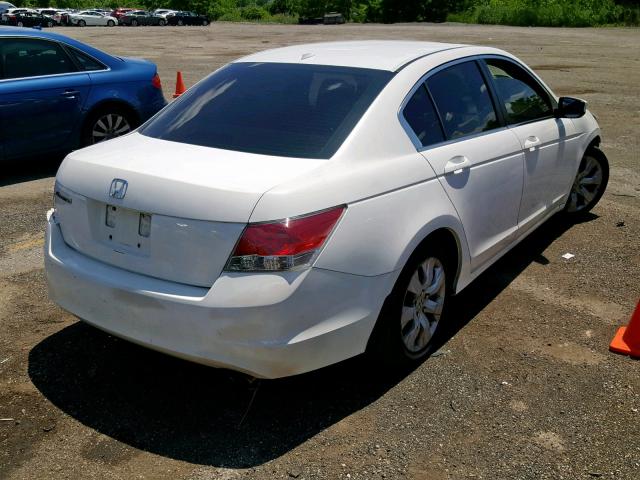 1HGCP2F86AA080628 - 2010 HONDA ACCORD EXL WHITE photo 4