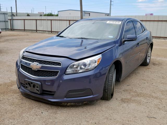 1G11C5SA2DF325257 - 2013 CHEVROLET MALIBU 1LT 蓝色 照片 2