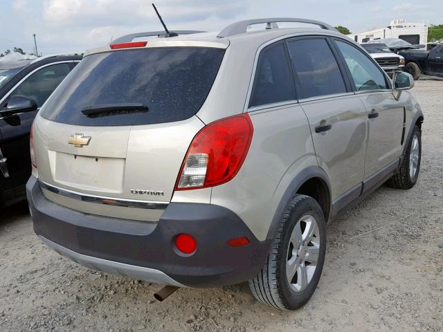 3GNAL2EKXDS642023 - 2013 CHEVROLET CAPTIVA LS 金色 照片 4