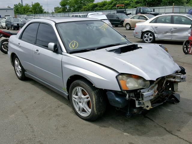 JF1GD296X4H513291 - 2004 SUBARU IMPREZA WR SILVER photo 1