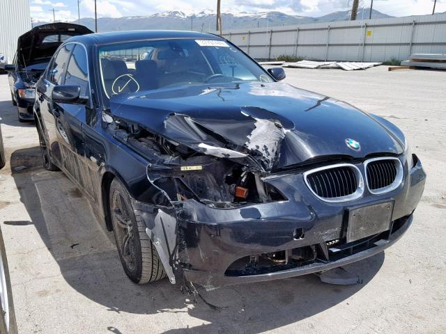 WBANA53564B845241 - 2004 BMW 525 I BLACK photo 1