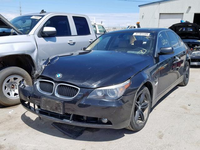 WBANA53564B845241 - 2004 BMW 525 I BLACK photo 2