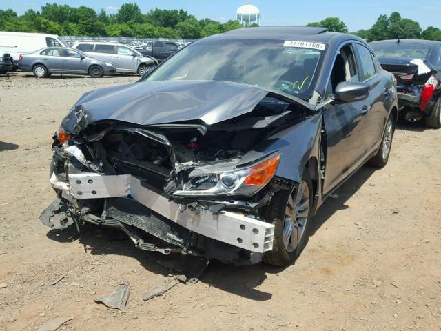 19VDE1F39DE004094 - 2013 ACURA ILX 20 GRAY photo 2