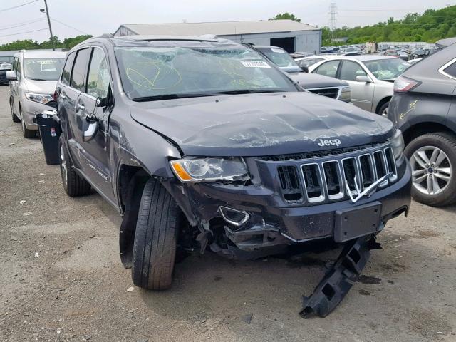 1C4RJFBG3FC115541 - 2015 JEEP GRAND CHER GRAY photo 1