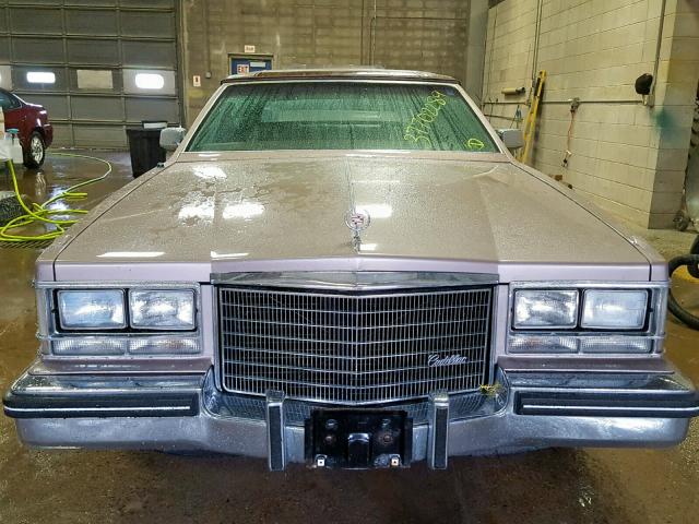 1G6AS6984DE811886 - 1983 CADILLAC SEVILLE BROWN photo 9