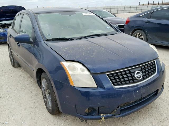 3N1AB61E78L630675 - 2008 NISSAN SENTRA 2.0 BLUE photo 1