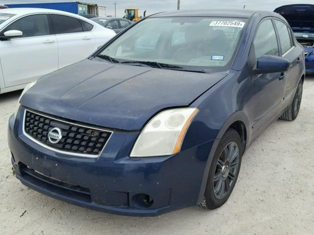 3N1AB61E78L630675 - 2008 NISSAN SENTRA 2.0 BLUE photo 2