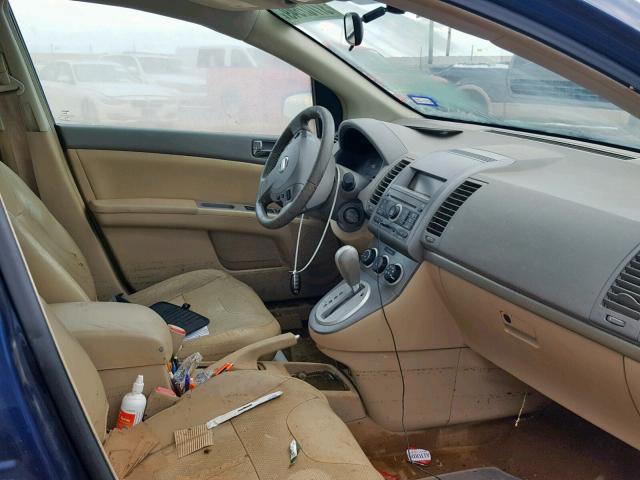 3N1AB61E78L630675 - 2008 NISSAN SENTRA 2.0 BLUE photo 5