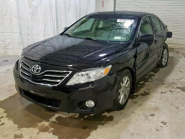 4T1BK3EKXBU124265 - 2011 TOYOTA CAMRY SE BLACK photo 2