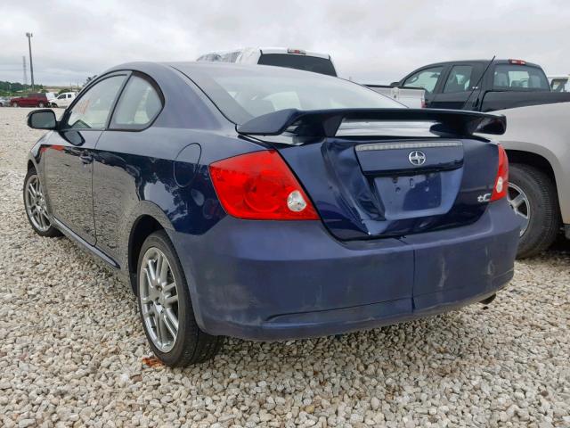 JTKDE167660128340 - 2006 TOYOTA SCION TC 蓝色 照片 3