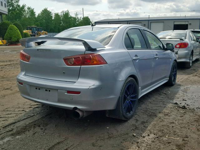 JA3AU86W79U022326 - 2009 MITSUBISHI LANCER GTS GRAY photo 4