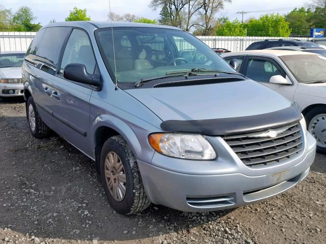 1A4GP45R06B561542 - 2006 CHRYSLER TOWN & COU BLUE photo 1