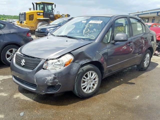 JS2YC5A3XC6302452 - 2012 SUZUKI SX4 LE GRAY photo 2