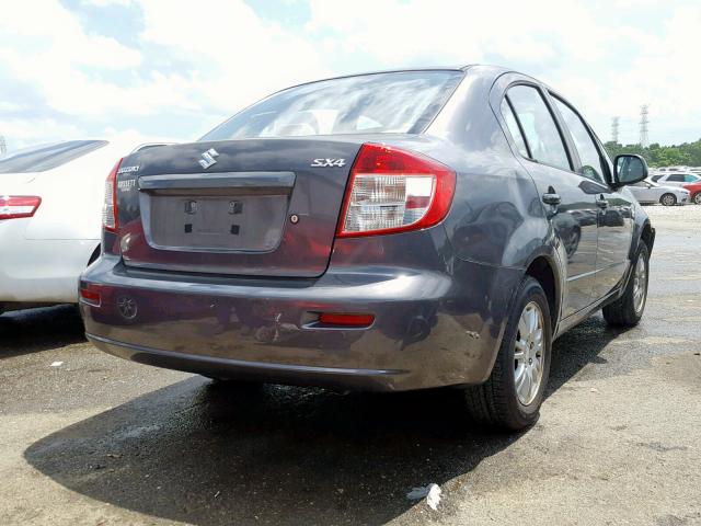 JS2YC5A3XC6302452 - 2012 SUZUKI SX4 LE GRAY photo 4