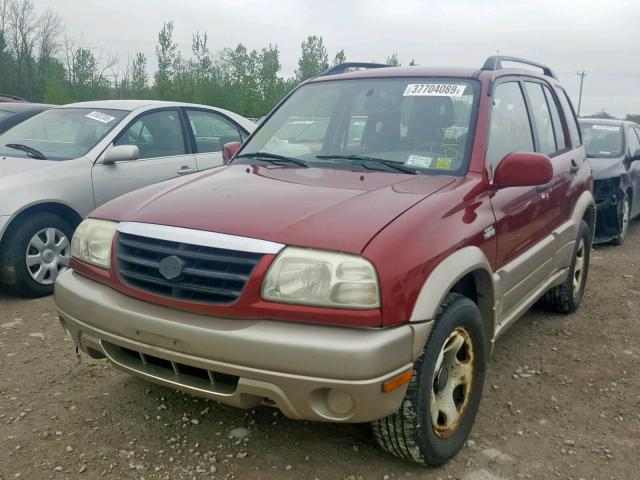 JS3TD62V214168425 - 2001 SUZUKI GRAND VITA MAROON photo 2