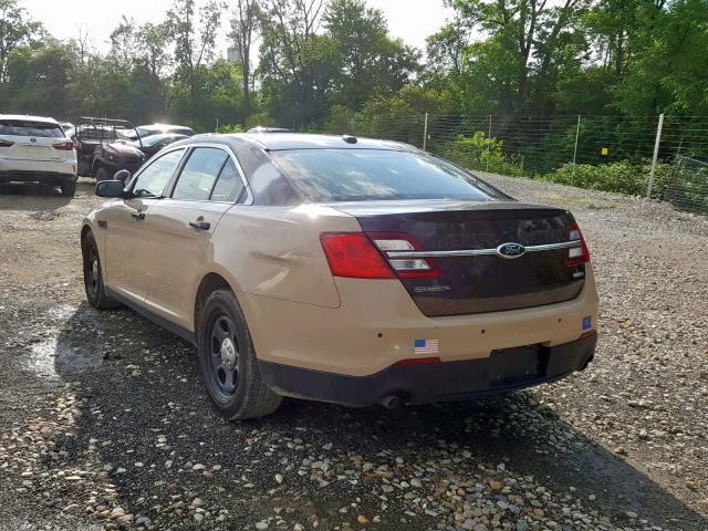 1FAHP2MK4EG159694 - 2014 FORD TAURUS POL TWO TONE photo 3