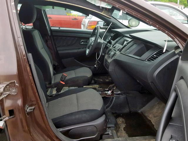 1FAHP2MK4EG159694 - 2014 FORD TAURUS POL TWO TONE photo 5