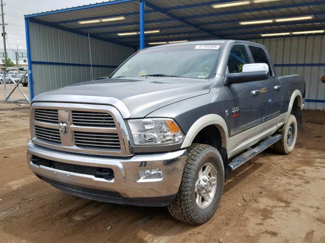 3D73Y3CLXAG152609 - 2010 DODGE RAM 3500 CHARCOAL photo 2