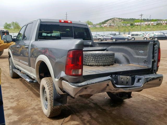 3D73Y3CLXAG152609 - 2010 DODGE RAM 3500 CHARCOAL photo 3