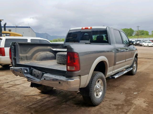 3D73Y3CLXAG152609 - 2010 DODGE RAM 3500 CHARCOAL photo 4