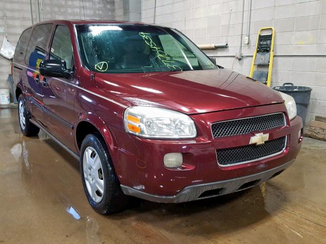 1GNDV23LX6D176647 - 2006 CHEVROLET UPLANDER L BURGUNDY photo 1