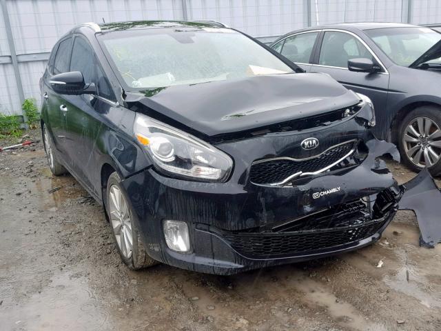 KNAHU8A37E7007246 - 2014 KIA RONDO BLACK photo 1