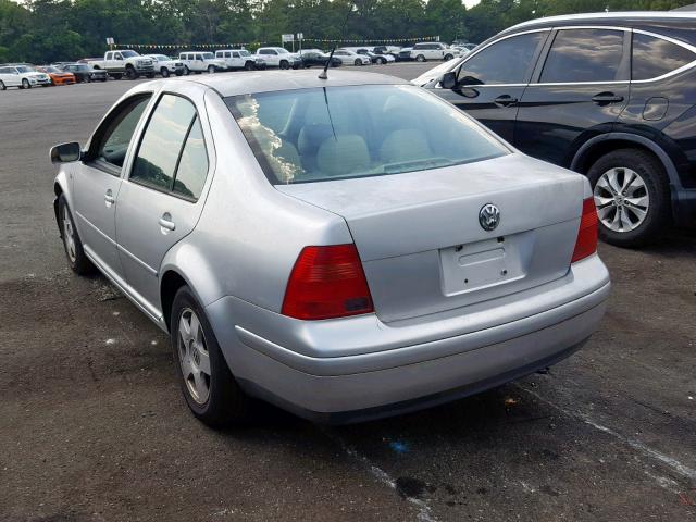 3VWSC29M4XM089609 - 1999 VOLKSWAGEN JETTA GLS SILVER photo 3