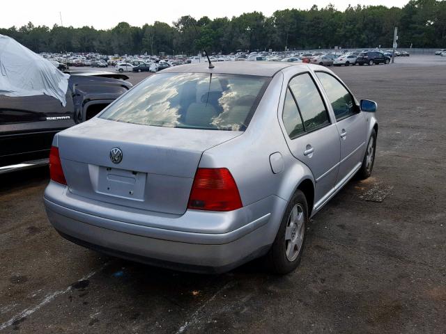 3VWSC29M4XM089609 - 1999 VOLKSWAGEN JETTA GLS SILVER photo 4