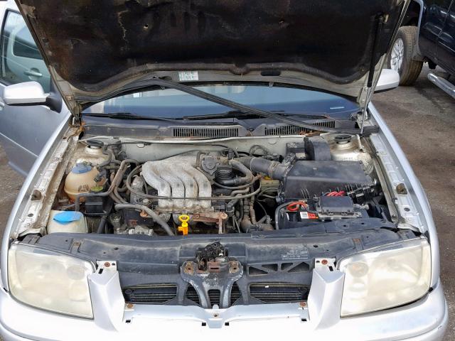 3VWSC29M4XM089609 - 1999 VOLKSWAGEN JETTA GLS SILVER photo 7