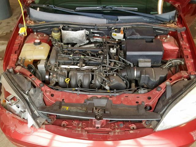 3FAFP37N85R129870 - 2005 FORD FOCUS ZX5 RED photo 7