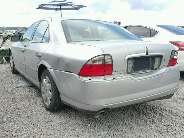 1LNHM86S65Y614649 - 2005 LINCOLN LS فضي صورة 3