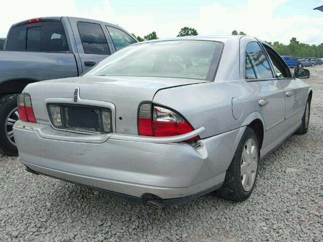 1LNHM86S65Y614649 - 2005 LINCOLN LS فضي صورة 4
