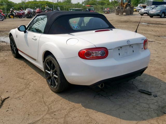 JM1NC2LF4D0230493 - 2013 MAZDA MX-5 MIATA WHITE photo 3