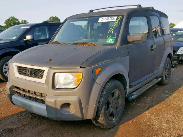 5J6YH28593L028383 - 2003 HONDA ELEMENT EX BLACK photo 2