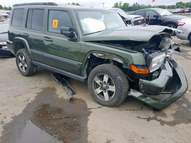 1J8HG48K58C155030 - 2008 JEEP COMMANDER 绿色 照片 1