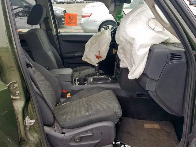 1J8HG48K58C155030 - 2008 JEEP COMMANDER 绿色 照片 5