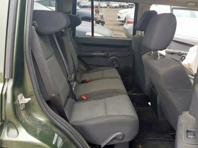 1J8HG48K58C155030 - 2008 JEEP COMMANDER 绿色 照片 6